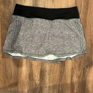Grey Lululemon Athletic Skirt